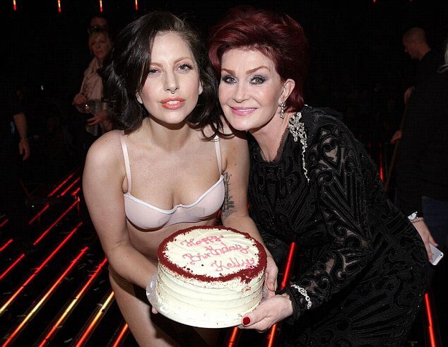 Lady Gaga, Sharon Osbourne Lady Gaga, Sharon Osbourne