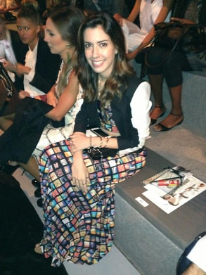 Camila Coutinho no SPFW inverno 2014 Camila Coutinho no SPFW inverno 2014