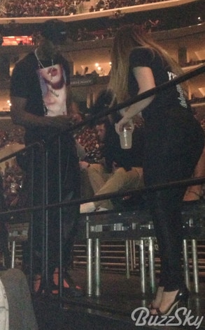 Khloe Kardashian Odom, Lamar Odom, Kanye West Concert Khloe Kardashian Odom, Lamar Odom, Kanye West Concert