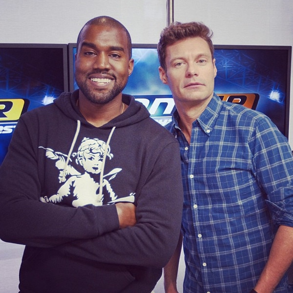 Kanye West, Ryan Seacrest Kanye West, Ryan Seacrest