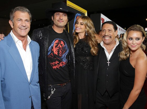 Mel Gibson, Robert Rodriguez, Sofia Vergara, Danny Trejo, Alexa Vega, Machete Kills Mel Gibson, Robert Rodriguez, Sofia Vergara, Danny Trejo, Alexa Vega, Machete Kills