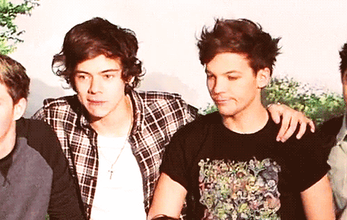 One Direction, Harry Styles, Louis Tomlinson, GIF One Direction, Harry Styles, Louis Tomlinson, GIF