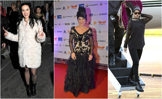 Katy Perry, Rihanna, Regina Duarte Katy Perry, Rihanna, Regina Duarte