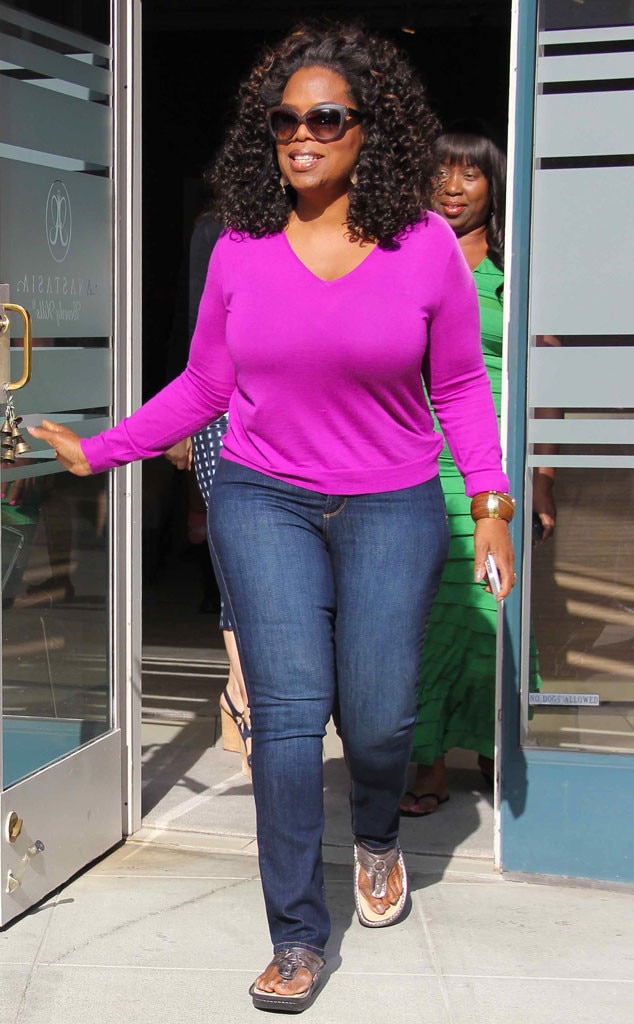 Oprah Wears Skinny Jeans. You're E! News