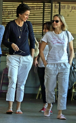 Jodie Foster, Alexandra Hedison Jodie Foster, Alexandra Hedison