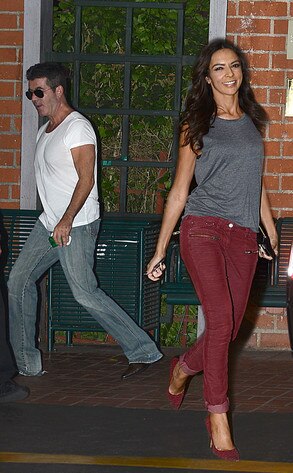 Simon Cowell, Terri Seymour Simon Cowell, Terri Seymour