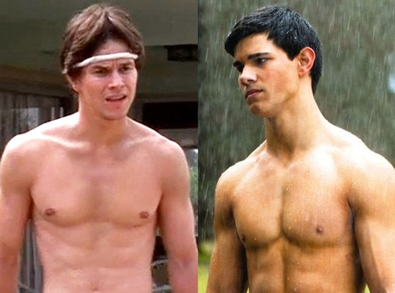 Taylor Lautner, Mark Wahlberg Taylor Lautner, Mark Wahlberg
