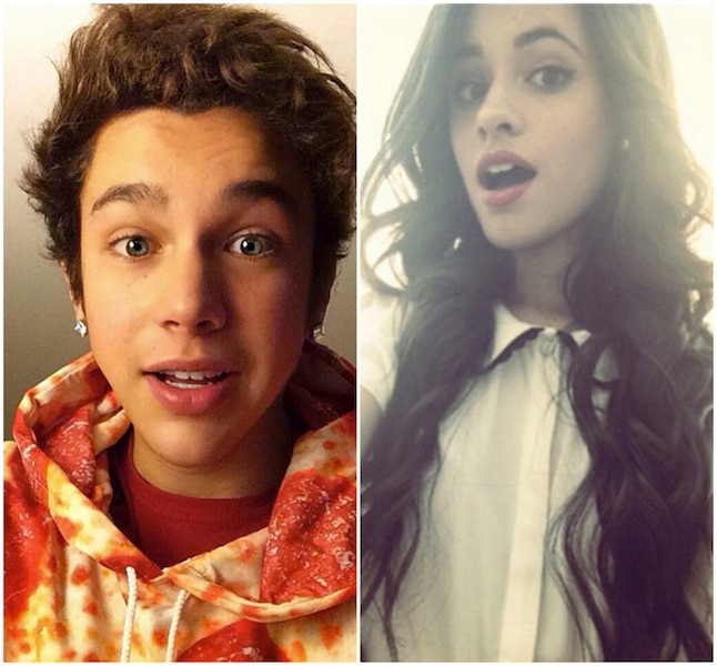 Austin Mahone, Camila Cabello Austin Mahone, Camila Cabello