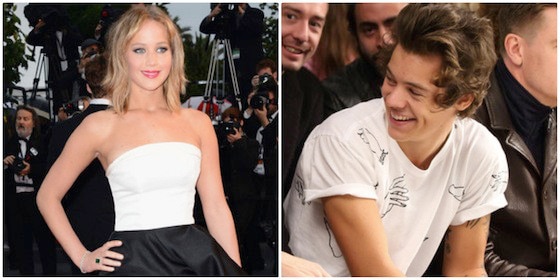 Jennifer Lawrence, Harry Styles Jennifer Lawrence, Harry Styles