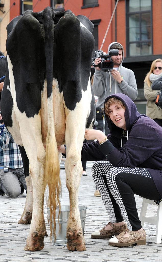 Lena Dunham, Cow Lena Dunham, Cow