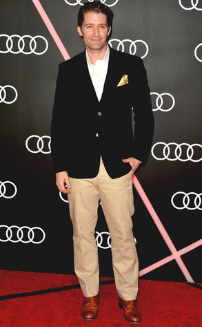 Matthew Morrison, Golden Globes Parties, Audi