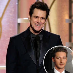 Jim Carrey, Shia LaBeouf Jim Carrey, Shia LaBeouf