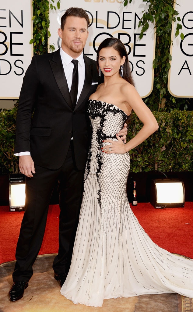 Channing Tatum, Jenna Dewan Tatum, Golden Globes 2014