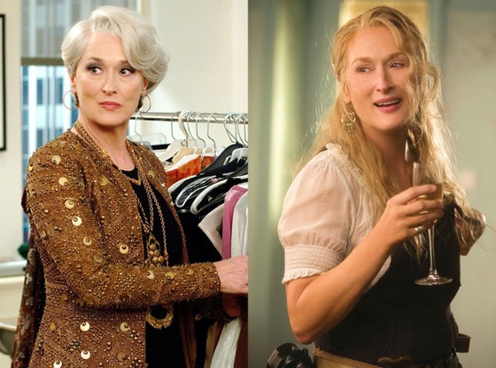 Meryl Streep, The Devil Wears Prada, Mamma Mia!