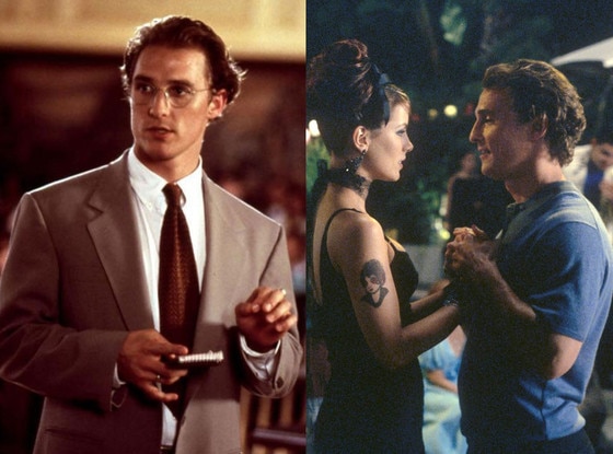 Matthew McConaughey, A Time to Kill, Tiptoes