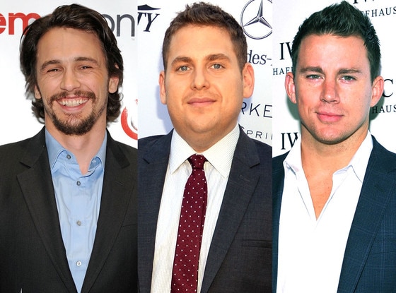 Jonah Hill, Channing Tatum, James Franco Jonah Hill, Channing Tatum, James Franco
