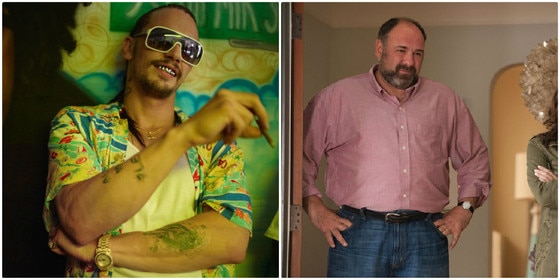 James Franco, James Gandolfini, esnobados no Oscar 2014 James Franco, James Gandolfini, esnobados no Oscar 2014