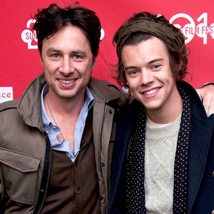 Zach Braff, Harry Styles, 2014 Sundance Film Festival Zach Braff, Harry Styles, 2014 Sundance Film Festival