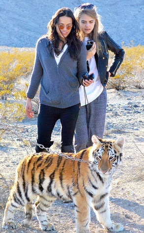 Michelle Rodriguez, Cara Delevingne Michelle Rodriguez, Cara Delevingne
