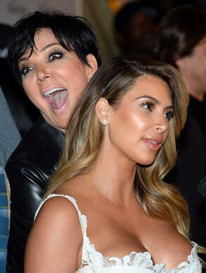 Kris Jenner, Kim Kardashian, Photobomb Kris Jenner, Kim Kardashian, Photobomb