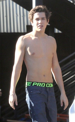 Austin Mahone, Shirtless Austin Mahone, Shirtless