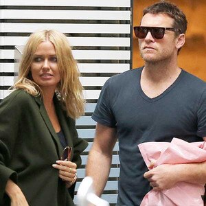 Lara Bingle, Sam Worthington Lara Bingle, Sam Worthington