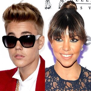 Kourtney Kardashian, Justin Bieber Kourtney Kardashian, Justin Bieber