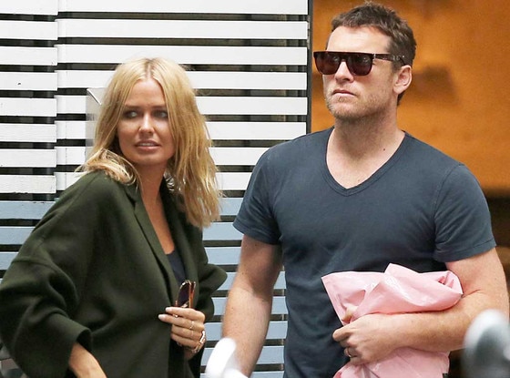 Lara Bingle, Sam Worthington Lara Bingle, Sam Worthington
