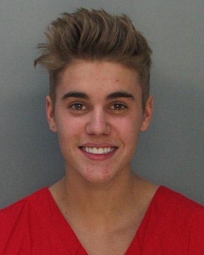 Justin Bieber, Mugshot Justin Bieber, Mugshot