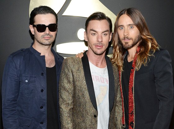 Tomo Milicevic, Shannon Leto, Jared Leto, Grammy Awards Tomo Milicevic, Shannon Leto, Jared Leto, Grammy Awards