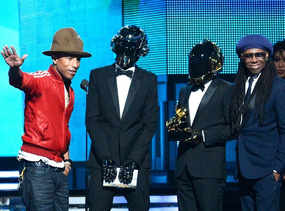 Pharrell Williams, Daft Punk, Nile Rodgers, Grammy Pharrell Williams, Daft Punk, Nile Rodgers, Grammy