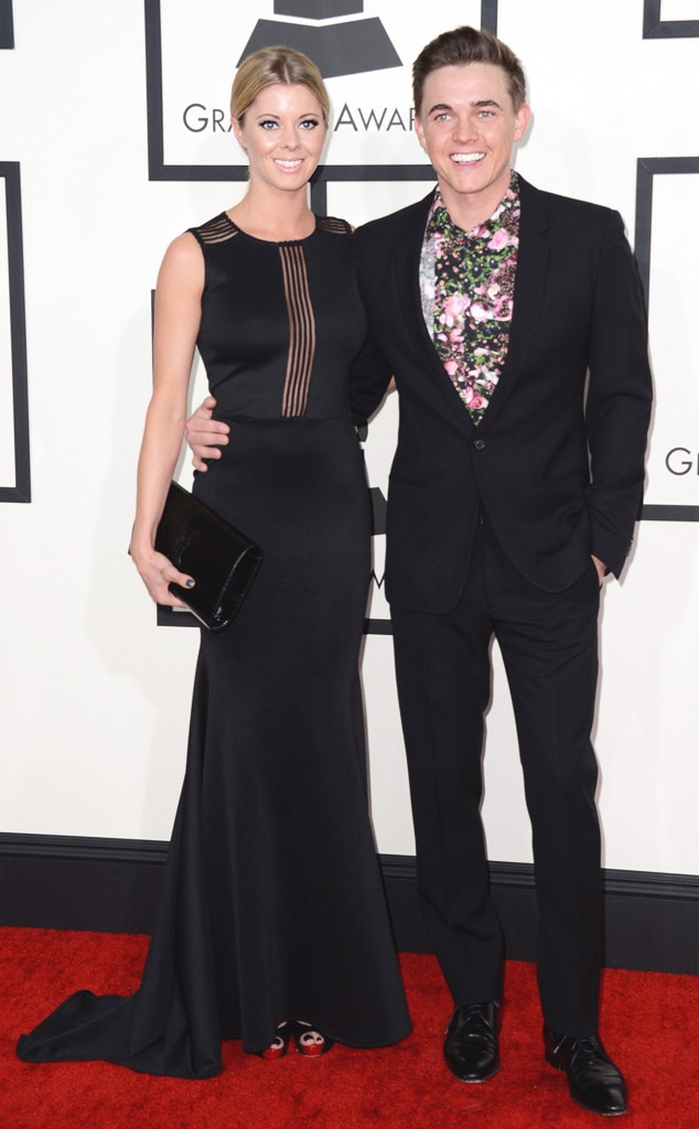 Katie Peterson, Jesse McCartney, 56th GRAMMY Awards Katie Peterson, Jesse McCartney, 56th GRAMMY Awards