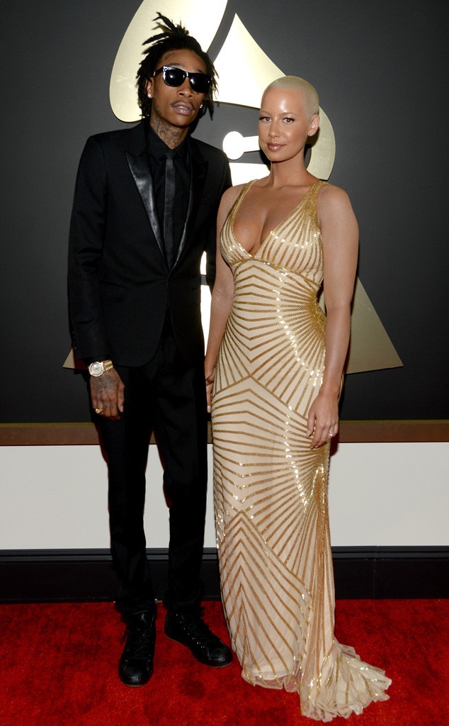 Wiz Khalifa, Amber Rose, Grammy Awards Wiz Khalifa, Amber Rose, Grammy Awards