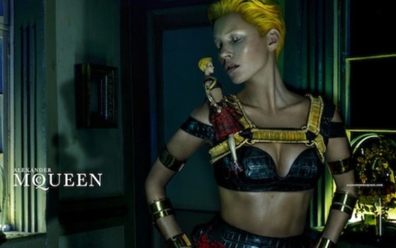 Kate Moss, Alexander McQueen Kate Moss, Alexander McQueen