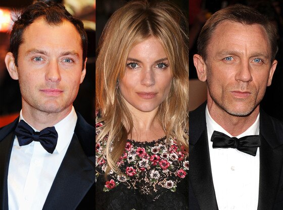 Jude Law, Sienna Miller, Daniel Craig Jude Law, Sienna Miller, Daniel Craig