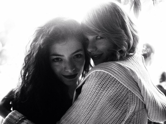 Taylor Swift, Lorde, Twit Pic Taylor Swift, Lorde, Twit Pic