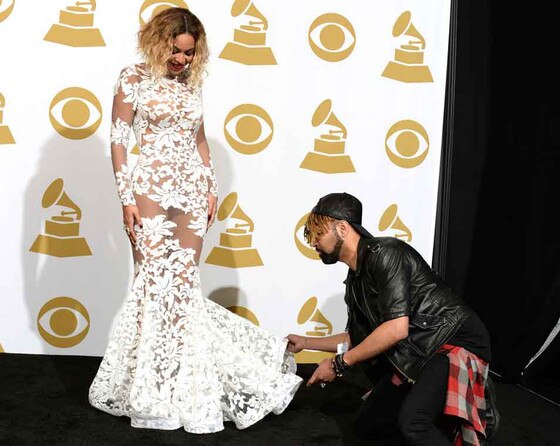 Beyonce Knowles, Grammy Candids Beyonce Knowles, Grammy Candids