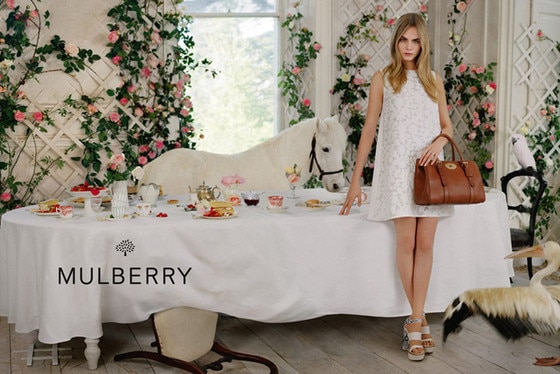 Cara Delevingne, Mulberry 2014 Campaign Cara Delevingne, Mulberry 2014 Campaign