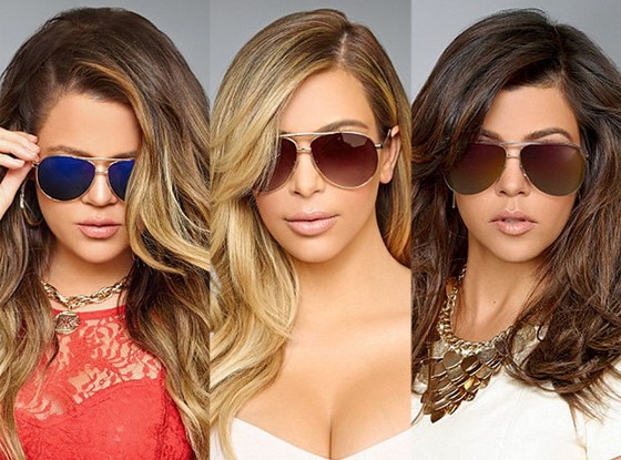 Kim Kardashian, Kourtney Kardashian, Khloe Kardashian, Eyewear Kim Kardashian, Kourtney Kardashian, Khloe Kardashian, Eyewear