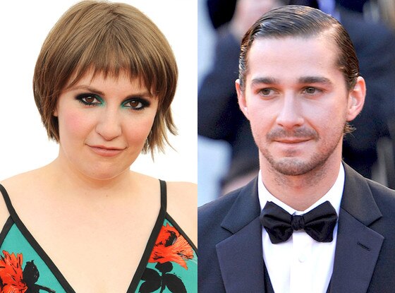Lena Dunham, Shia LaBeouf Lena Dunham, Shia LaBeouf