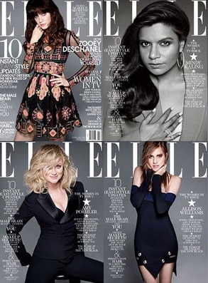 Mindy Kaling, Elle Magazine Mindy Kaling, Elle Magazine