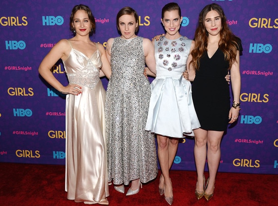 Jemima Kirke, Lena Dunham, Allison Williams, Zosia Mamet, Girls Jemima Kirke, Lena Dunham, Allison Williams, Zosia Mamet, Girls