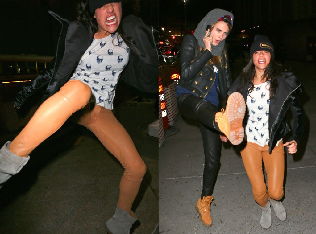 Michelle Rodriguez, Cara Delevingne Michelle Rodriguez, Cara Delevingne