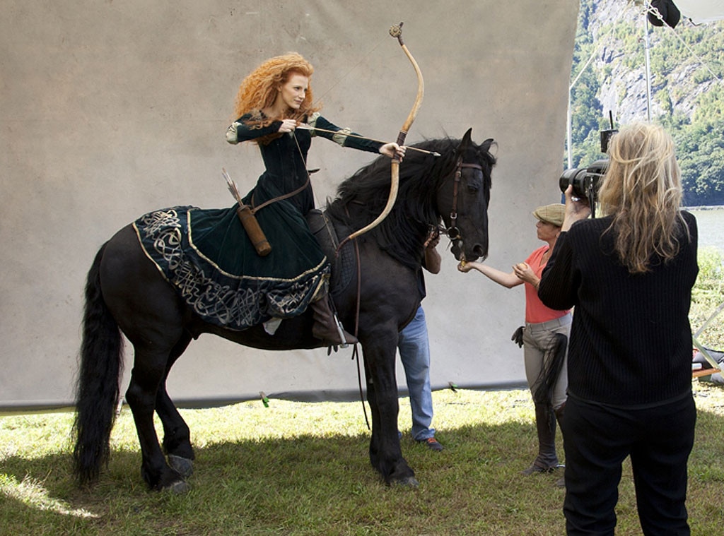 Jessica Chastain, Annie Leibovitz Jessica Chastain, Annie Leibovitz