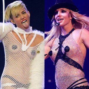 Miley Cyrus, Britney Spears Miley Cyrus, Britney Spears