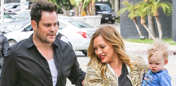 Hilary Duff, Mike Comrie, Luca Hilary Duff, Mike Comrie, Luca