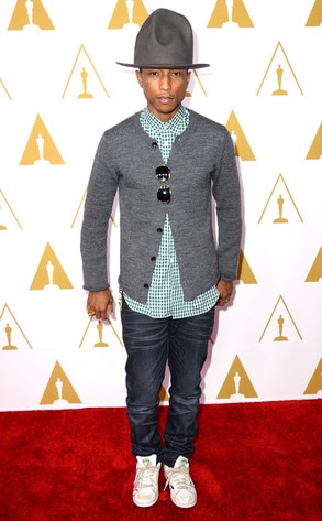 Pharrell Williams, Oscars Nominees Luncheon Pharrell Williams, Oscars Nominees Luncheon