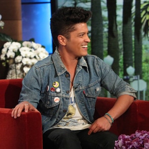 Bruno Mars, Ellen Degeneres Show Bruno Mars, Ellen Degeneres Show