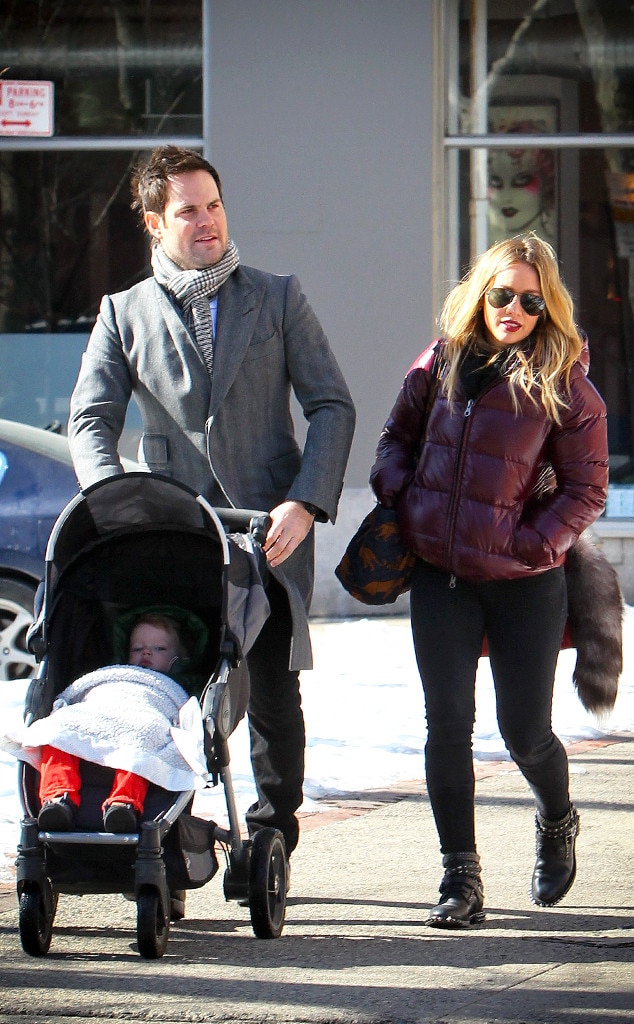 Hilary Duff, Mike Comrie, Luca Hilary Duff, Mike Comrie, Luca