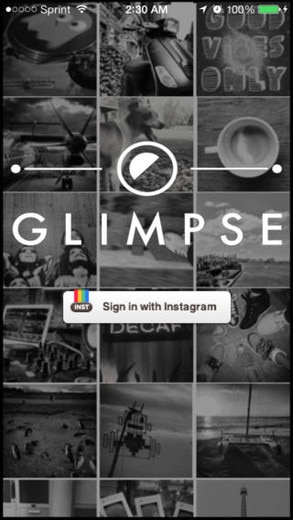 Glimpse app Glimpse app